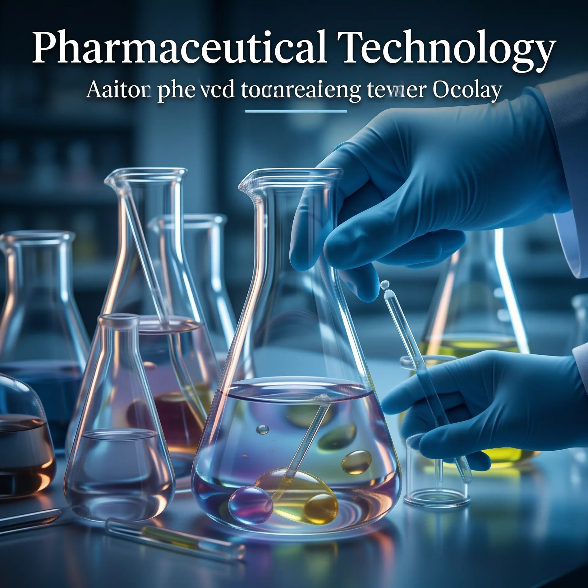 Quality control laboratory with HPLC equipment